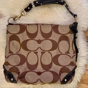 Coach Carly Large Signature Bag